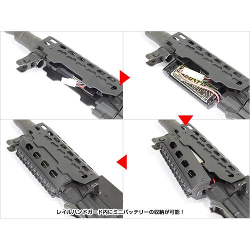 ライラクス 次世代 AKS74U Keymodレイルハンドガード : HBLT - 通販