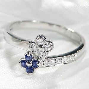 ペンダントトップ サファイア ブルーサファイア ダイヤモンド K18