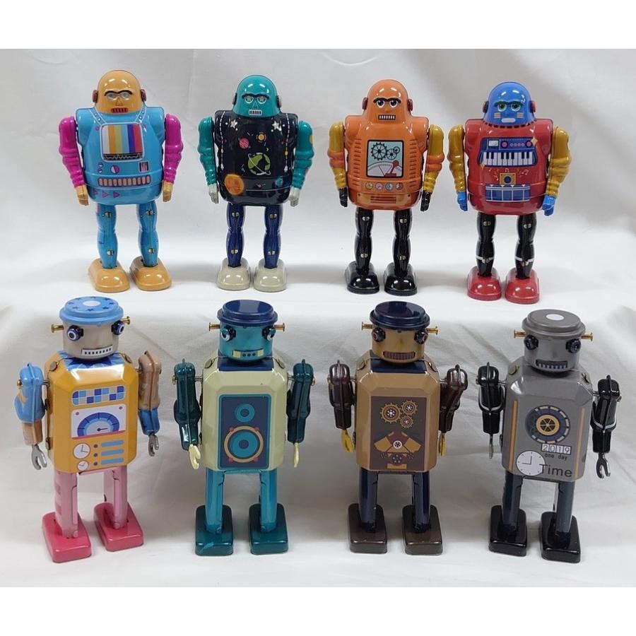 Mr＆Mrs Tin ブリキロボット 8種セット（TV bot/Star bot/Mechanic bot
