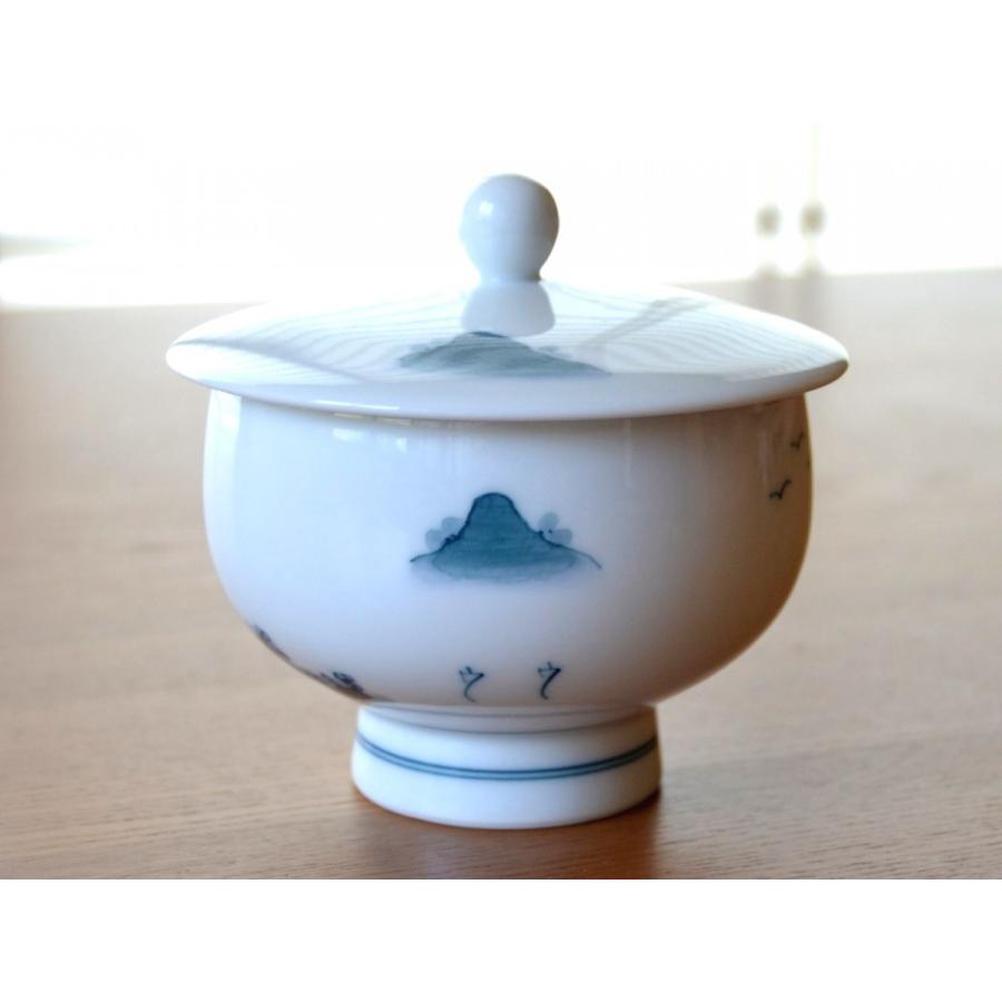 茶器セット 日本茶 高級 有田焼 畑萬陶苑 鍋島山水 汲出し土瓶茶器揃