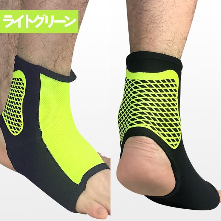 送料無料 メール便 足首サポーター ヒールオープンタイプ S-XL 左右