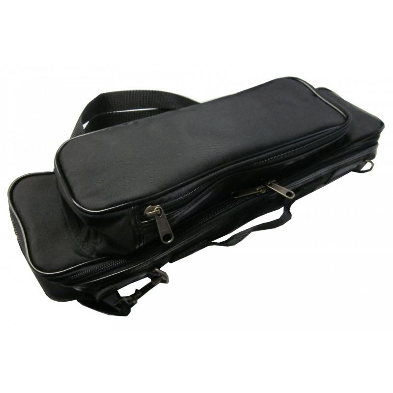 Sハヤシフルート&ピッコロケースカバー ブラック FP101 : 大谷楽器