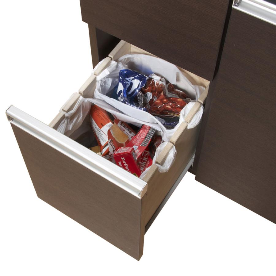 ダイニング用ダストボックス4D W820 D400 H820 ダストボックス ゴミ箱