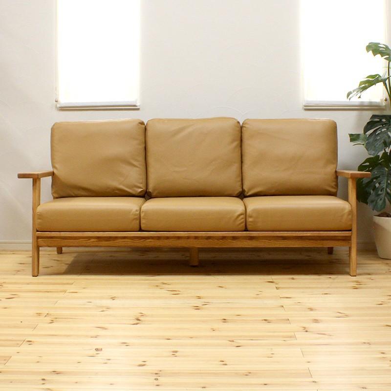 布 ソファ ソファー 送料無料 コスパ 3人掛け 幅1820 木枠 ウレタン 綿