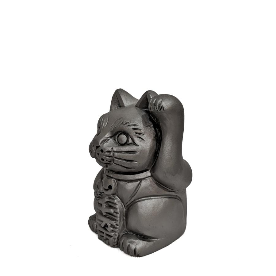 瓦の招き猫 左手上げ : MA by So Shi Te - 通販 - Yahoo!ショッピング