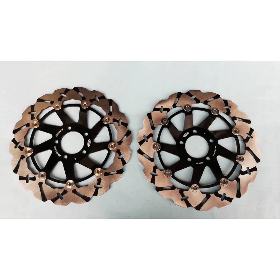 Arashi製フロント用ブレーキディスク052黒色 ゼファー1100RS ZRX1200S