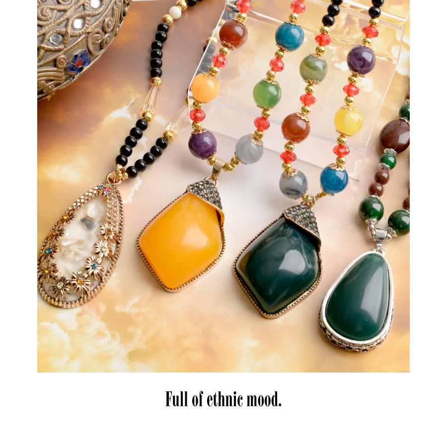 marai（マーライ） ネックレス レディース ロング ペンダント