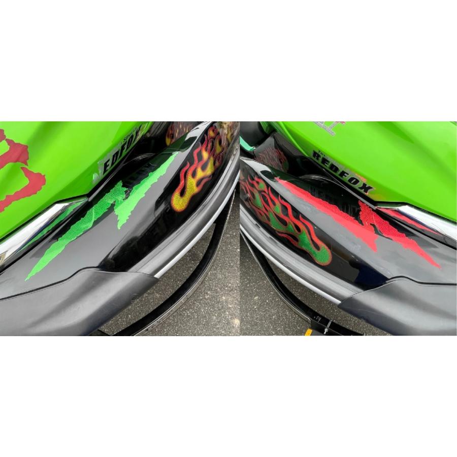 ジェットスキー イナズマ デカール・ステッカー カワサキ シードゥー