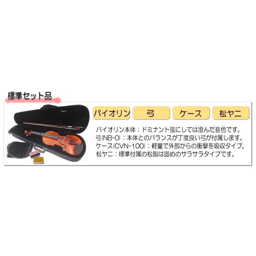 Grazioso GV-1HS 4/4 バイオリン 4点セット : 楽器のことならメリー