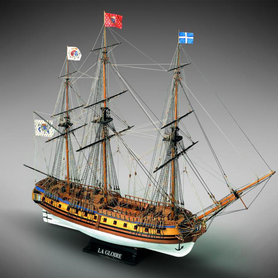 帆船模型キット ラグロアール 1/90 : 木製模型キットのマイクロ