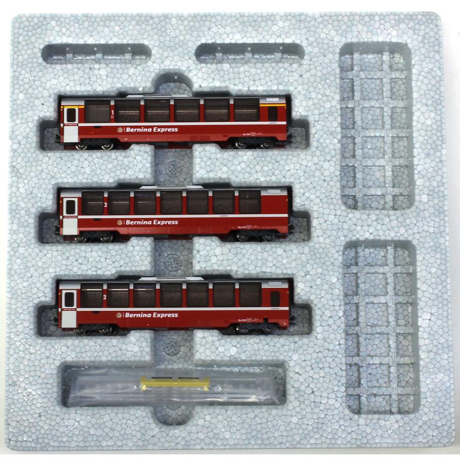 カトー（KATO） レーティッシュ鉄道 ベルニナ急行(新ロゴ) 基本セット