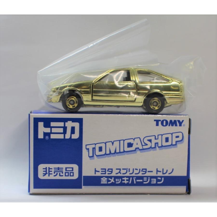 トミカ 非売品 トヨタ スプリンター トレノ AE86 金メッキバージョン
