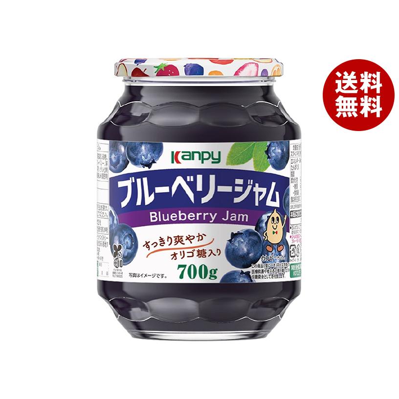 Kanpy カンピー ブルーベリージャム 700g瓶×6個入｜ 送料無料