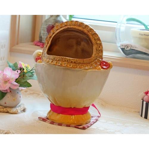 信楽焼 狸 置物 ブーケ 花入れ たぬきの置物 7号 花器 玄関 狸置物