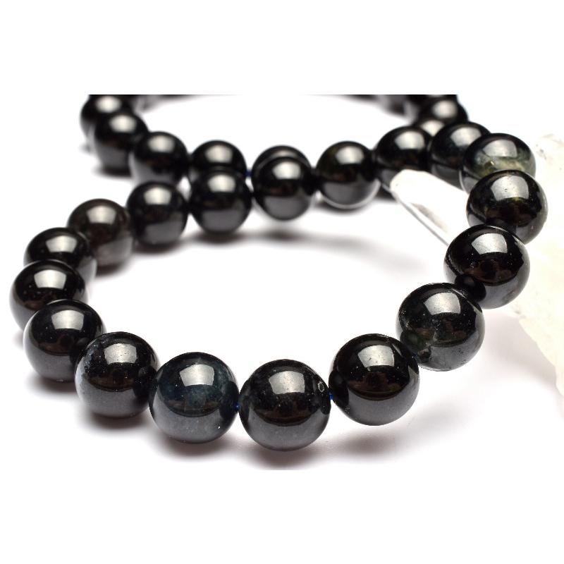 南アフリカ産 ブラックアクアマリン(ブラックベリル） 6.5mm