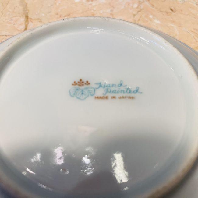 ノリタケ オールドジャパン コバルト 金盛藍線帯華装飾紋 カップ