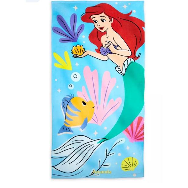 Disney（ディズニー） US版 ディズニーストア ビーチタオル アリエル