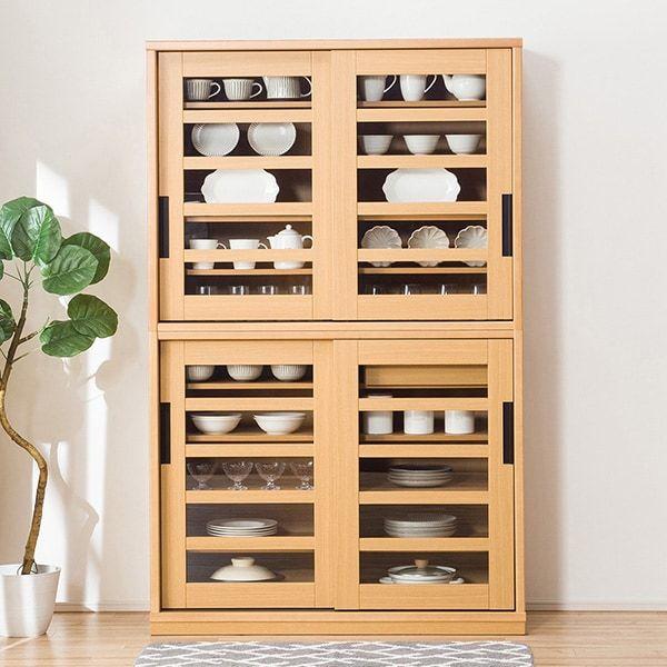 ニトリ（NITORI） 幅120cm ダイニングボード(アカツキ 120DB NA) 食器