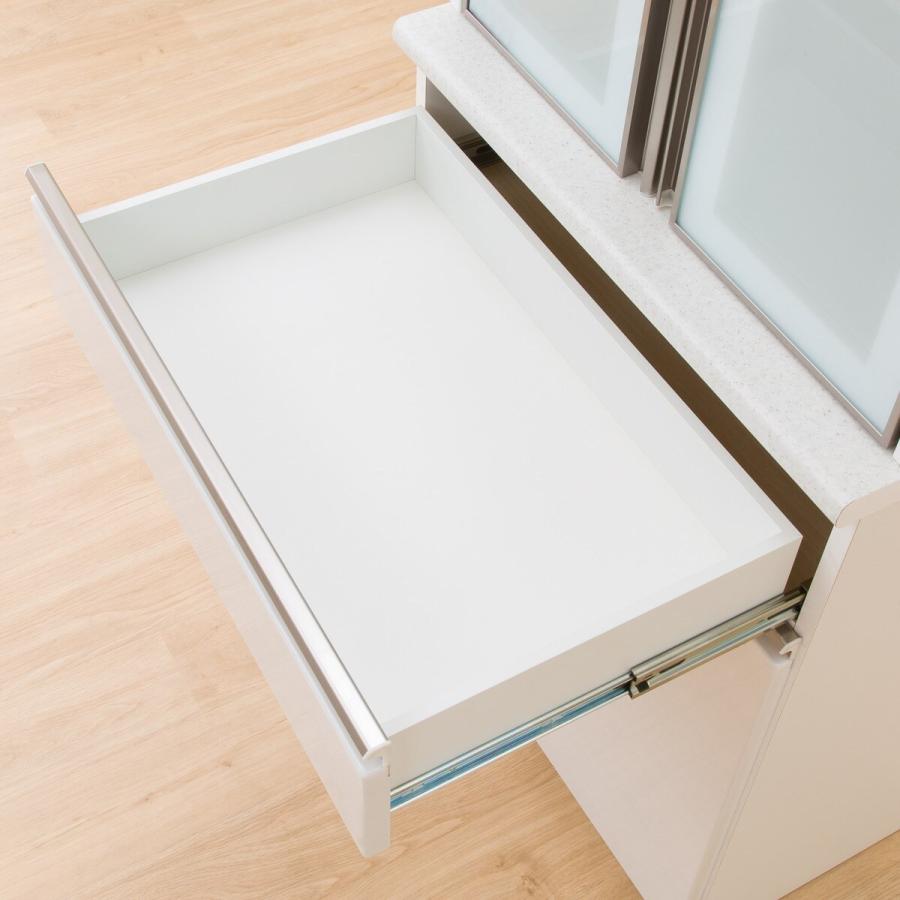 2023年購入ニトリアルミナ食器棚70幅開き戸ホワイト白 ニトリ（NITORI