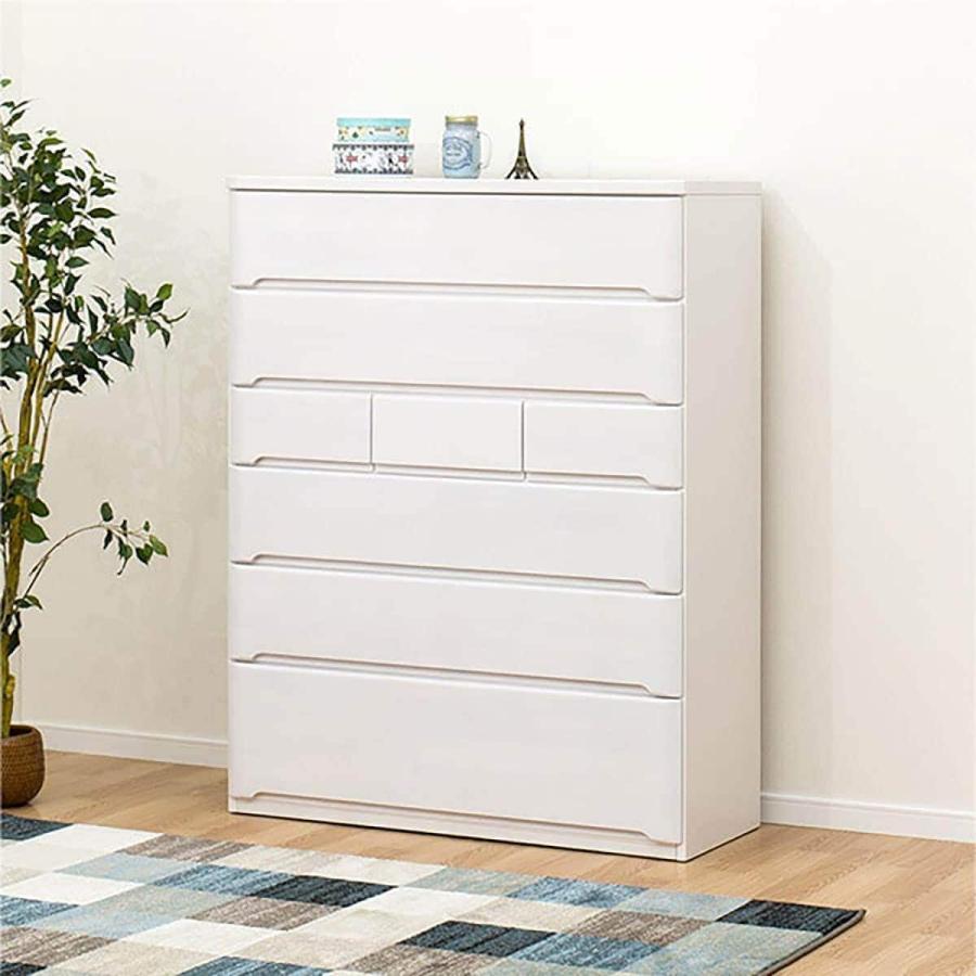 ニトリ（NITORI） ハイチェスト(オウカ2 DVD105HC WH) タンス たんす