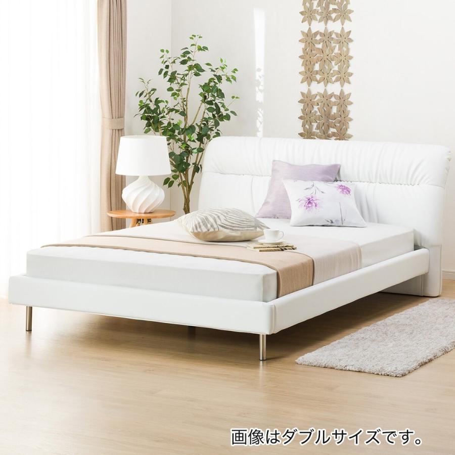 ニトリ（NITORI） ベッド クイーン ベッドフレーム(サラス/WH