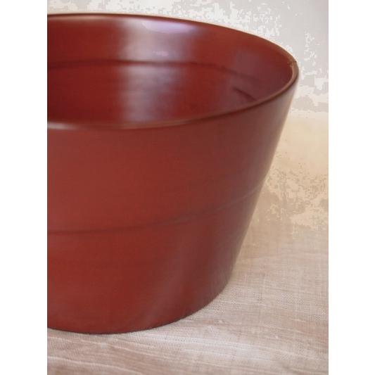 蜂谷隆之、筒鉢、和洋に使える品よく盛り映えな和モダン漆器 : ロブ