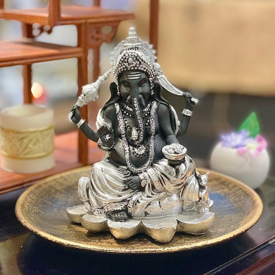 ガネーシャ インドの神様 ガネーシャの置物 置物 ガネーシャ像 夢を