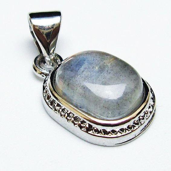 ラブラドライト ペンダント t409-4013 : 誠安天然石専門店 - 通販