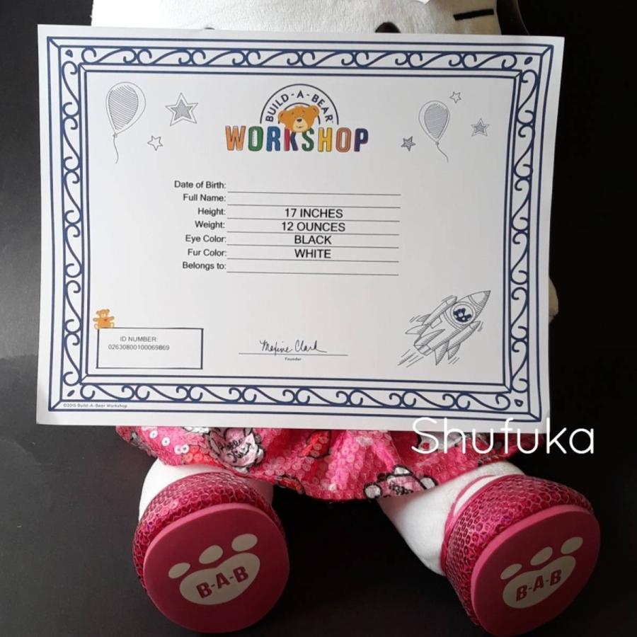 ハローキティ ビルドアベア ぬいぐるみ 大きめ キティちゃん