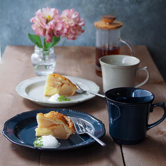 ケーキ皿 19.5cm フィセル プレート おしゃれ 洋食器 お皿 皿 食器 中