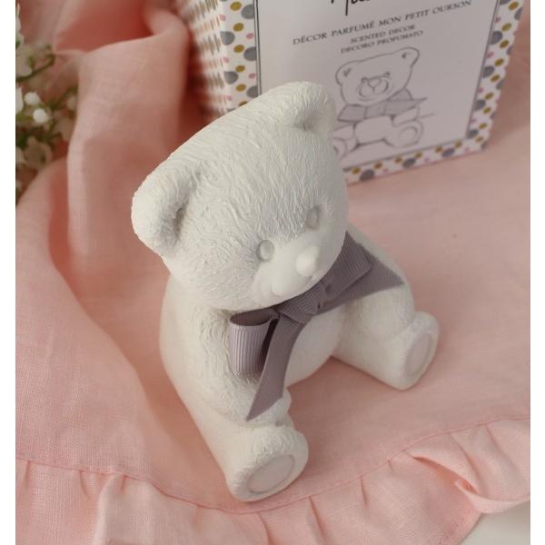 テディベア アロマオブジェ 石膏 アロマストーン 置物 可愛い