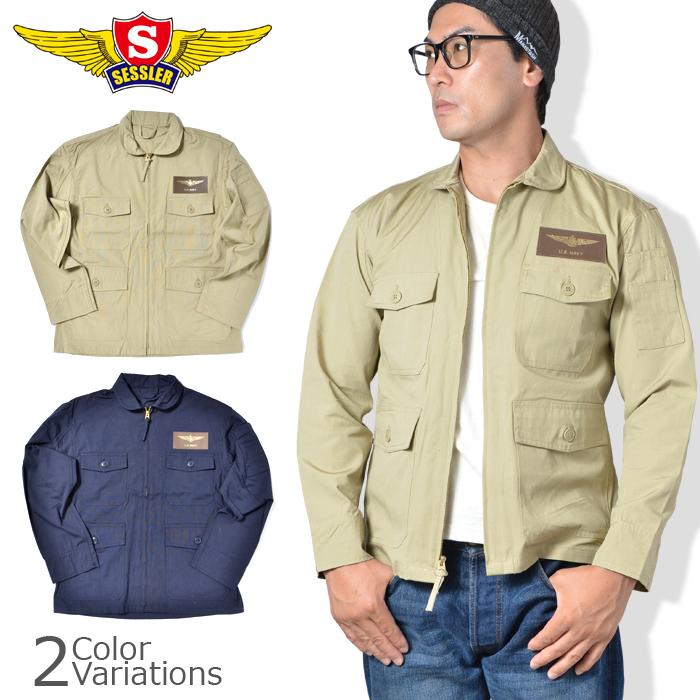 SESSLER SESSLER（セスラ） U.S. NAVY TYPE AN-J2 JACKET フライト