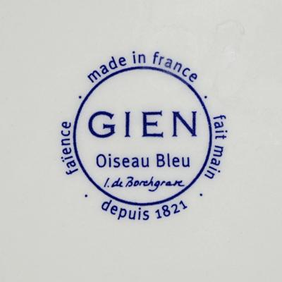 ジアン オワゾブルーフルーツ デザートプレート22cm 絵柄違い4枚セット