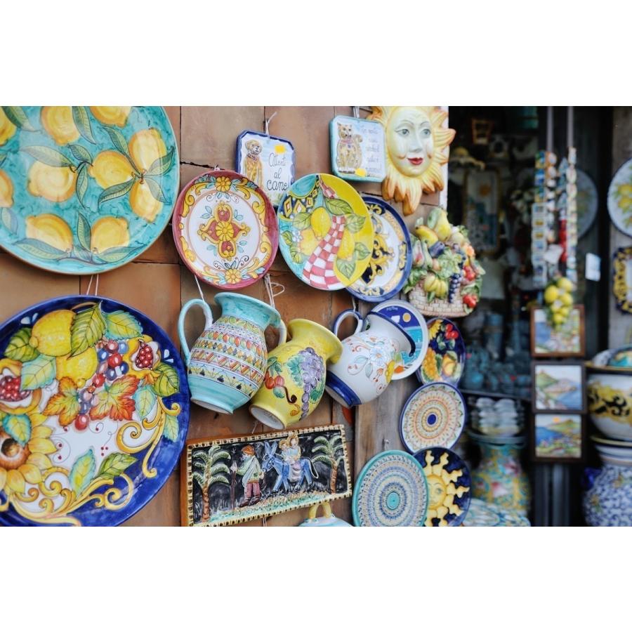 イタリア雑貨 小物入れ ヴィエトリ焼き お土産 陶器 セラミック