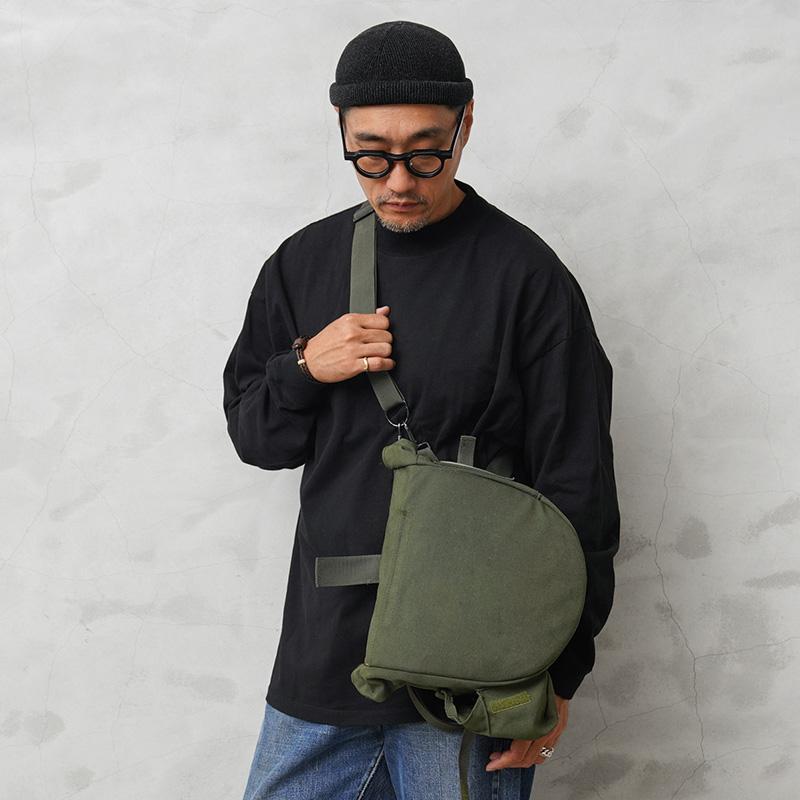 MILITARY（ミリタリー） 実物 USED 米軍 M40 ガスマスクバッグ TYPE B