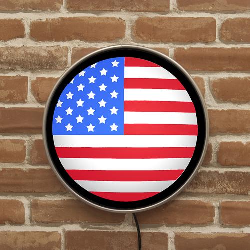 ウォールランプ アメリカ 星条旗 国旗 アメリカン 雑貨 ライト 照明