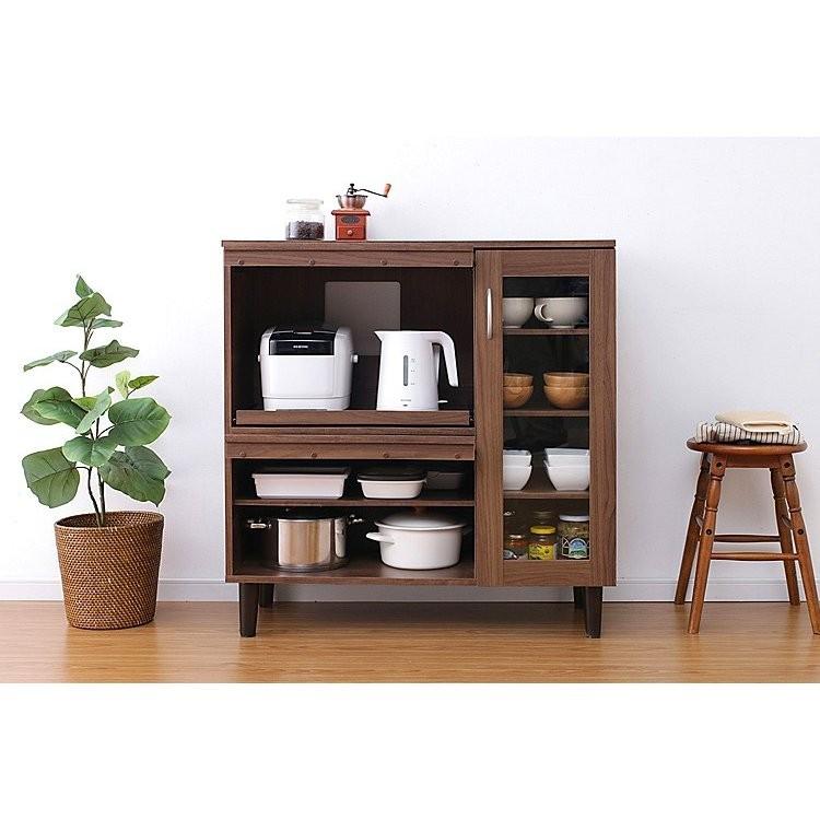 IRIS OHYAMA（アイリスオーヤマ） キッチン収納 キャビネット 食器棚