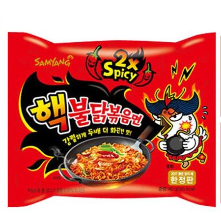 三養/サムヤン/超激辛ブルダック炒め麺/辛さ2倍/限定/韓国食品/韓国