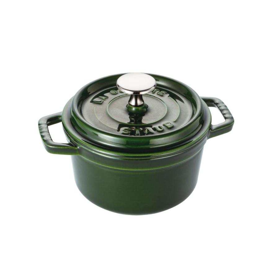 Staub（ストウブ） 鍋 14cm ピコ・ココット ラウンド バジルグリーン
