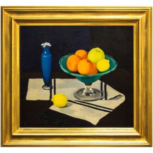 横井みわ「 ミモザ 」 油絵 ・ 油彩画 F6 ( 6号 ) 絵画 肉筆 真筆