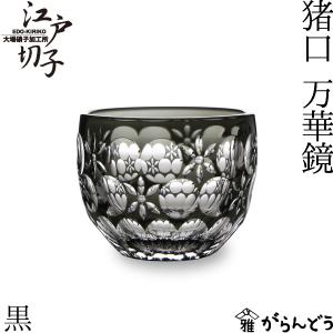 TS011P瀧澤硝子工芸 江戸切子伝統工芸士・瀧澤利夫作 江戸切子 ぐい呑