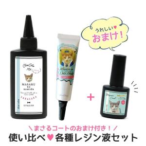 専用レジン液 フルール6本、シエル2本、コーティング剤つき✩.*˚ 専用