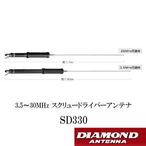 第一電波工業 D303 ダイヤモンド 0.5〜200MHz帯広帯域 受信用アンテナ