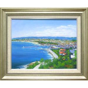 絵画 油絵 運河のある街（アムステルダム） （黒沢久） 【肉筆】【油絵