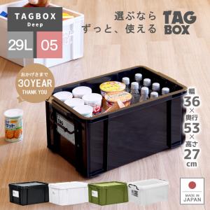 収納ボックス 収納ケース フタ付き プラスチック製 タグボックス01