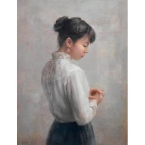 塩谷 亮 「風韻」 リトグラフ 6号 真作保証 ホキ美術館主力収蔵画家の