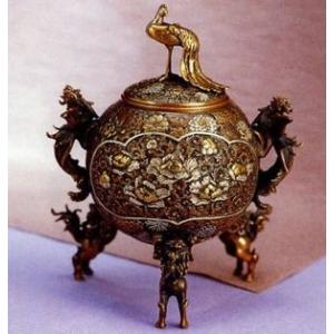 高岡銅器 香炉【麟龍香炉】伝統美術工芸品 : ソフトライフ - 通販