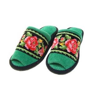 feiler（フェイラー） スリッパ ヒール有 レーシーローズ 前あき