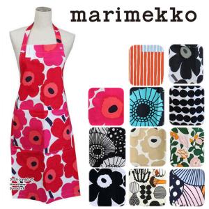 marimekko（マリメッコ） MANSIKKA エプロン マンシッカ ホワイト