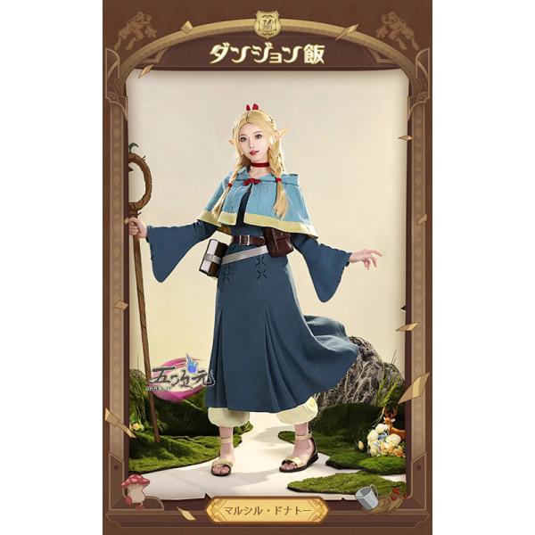 三分妄想 ダンジョン飯 コスプレ マルシル・ドナトー 衣装 ※ウィッグ